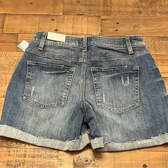 Maurices Classic Blue Denim Shorts - Picture 2 of 5